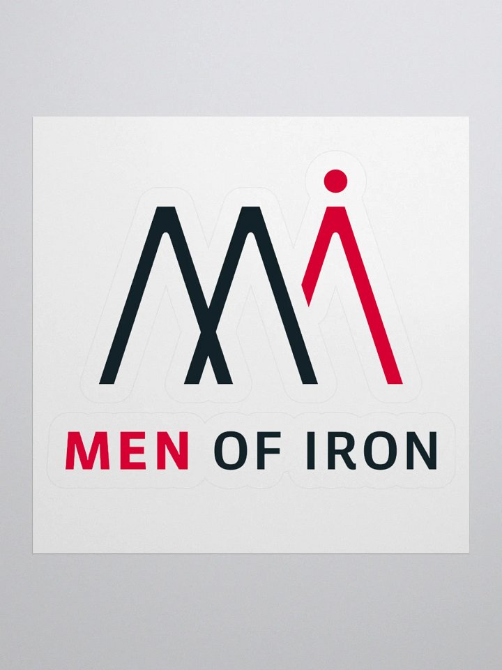 Men of Iron Sticker product image (3)