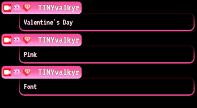 Custom Twitch Chat: Valentine's/Pink Fade product image (1)