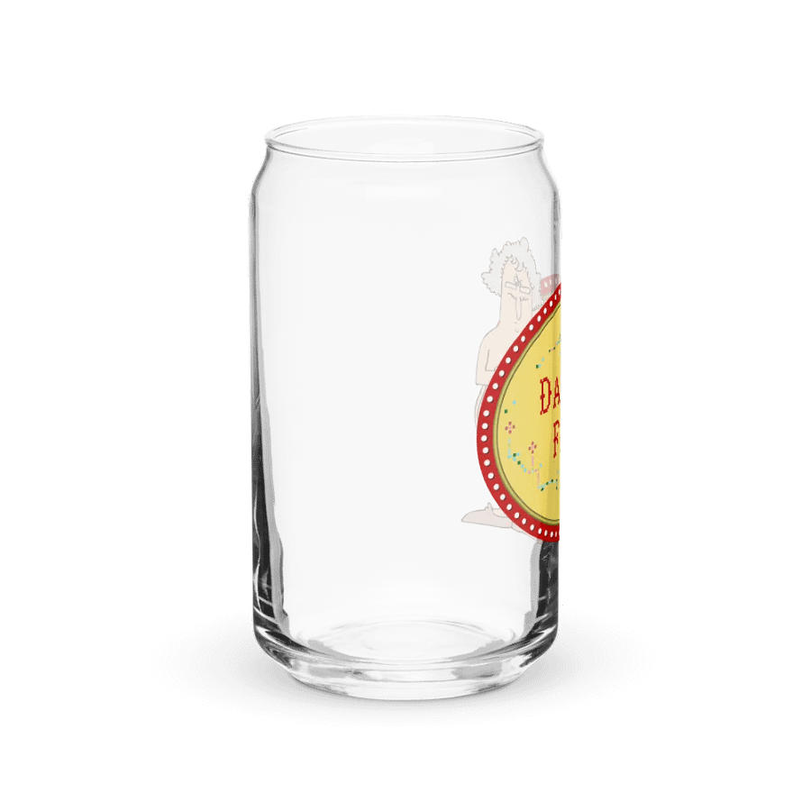 Almost Never Naked Grandma! DAUBER FEUD Can-Shaped Glass product image (40)
