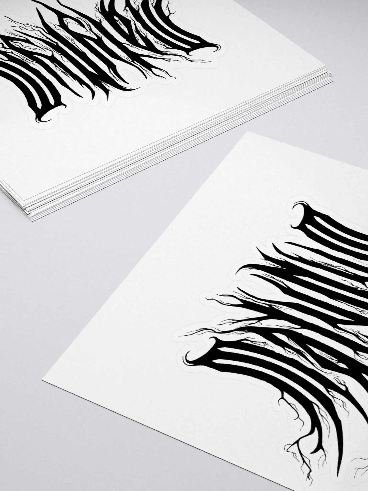MalyNym black logo Sticker product image (4)
