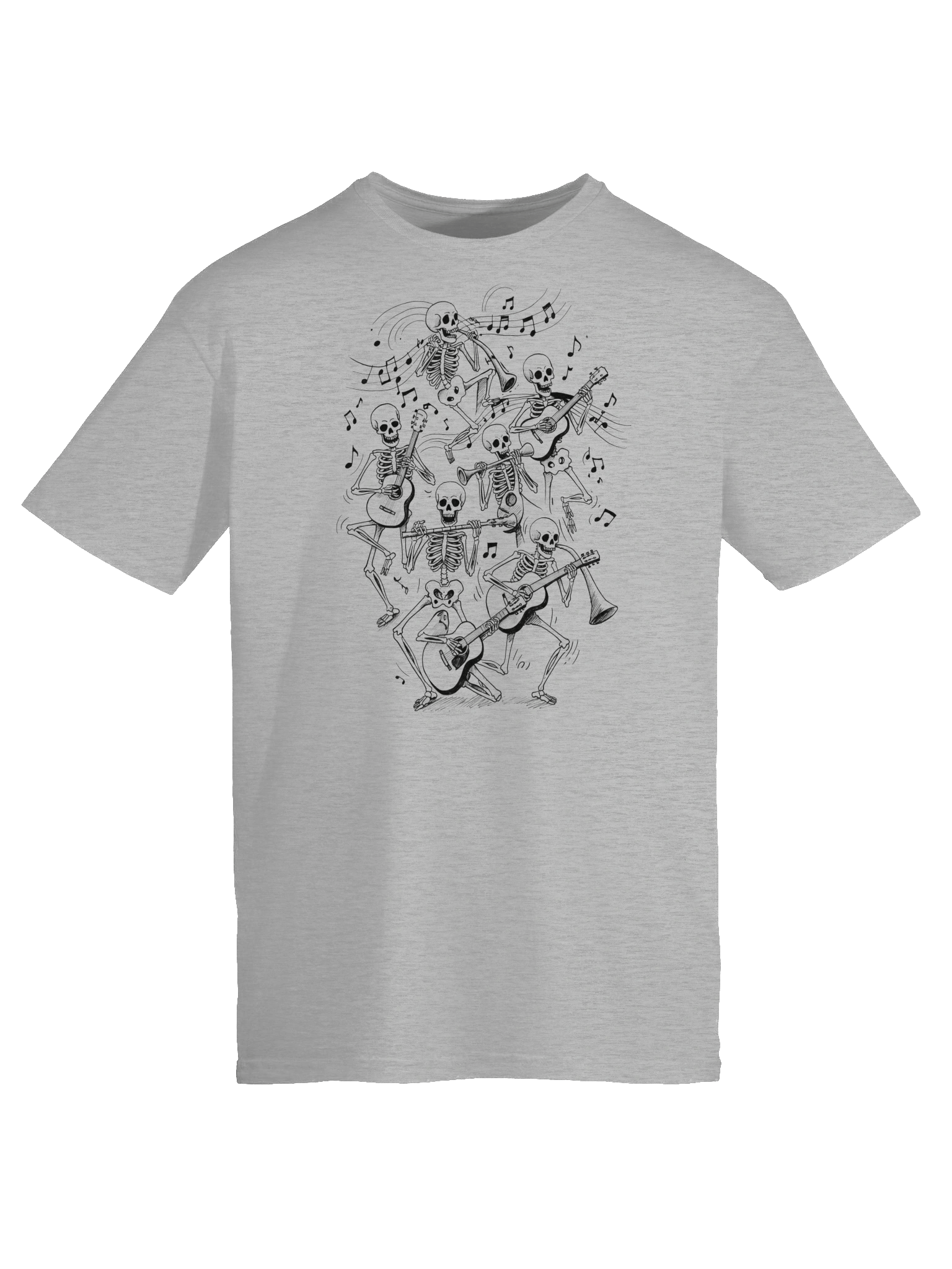 Skeleton Symphony Unisex T-Shirt product image (18)