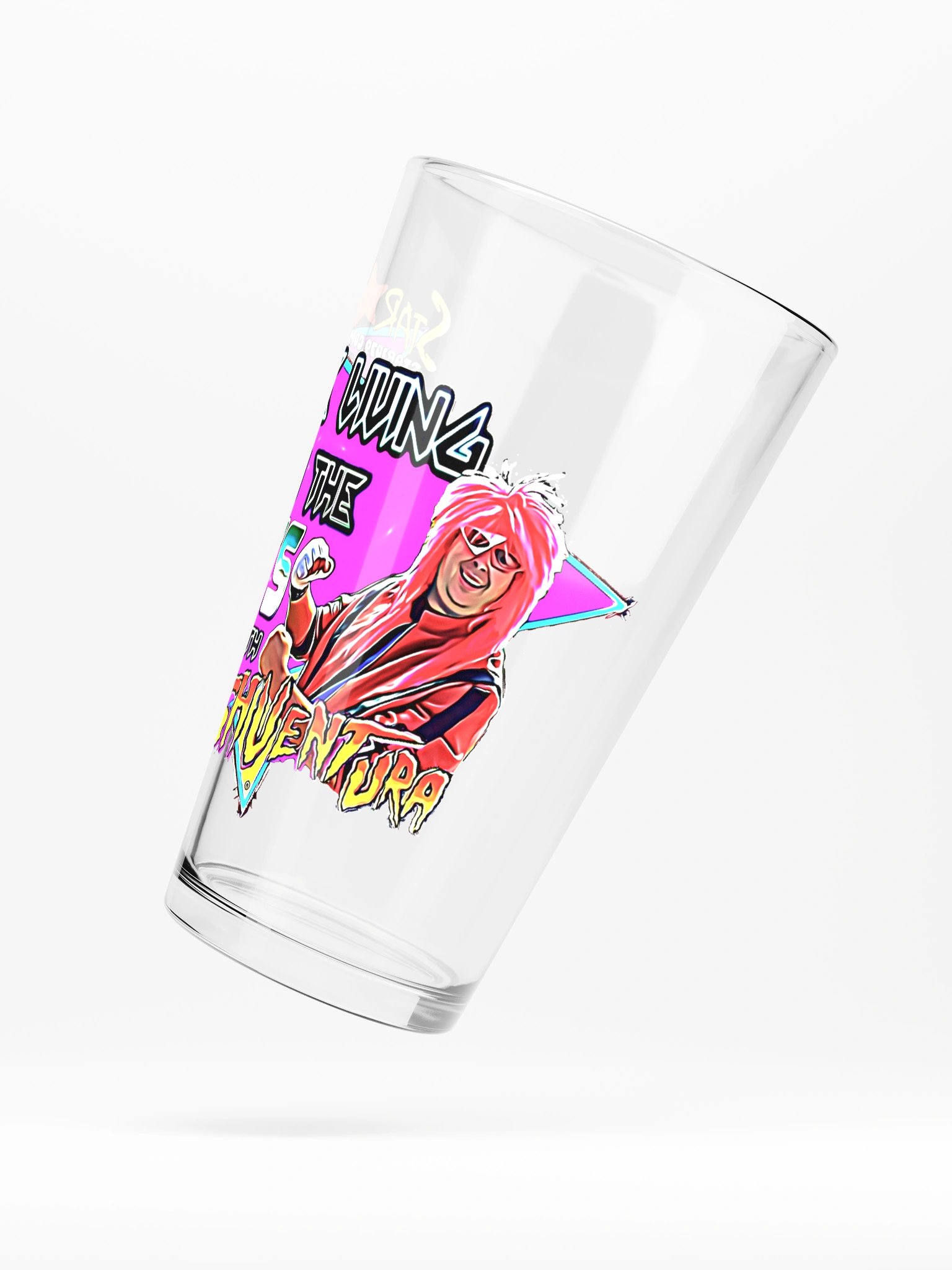 We're Living In The 1980's Shaker Pint Glass product image (5)