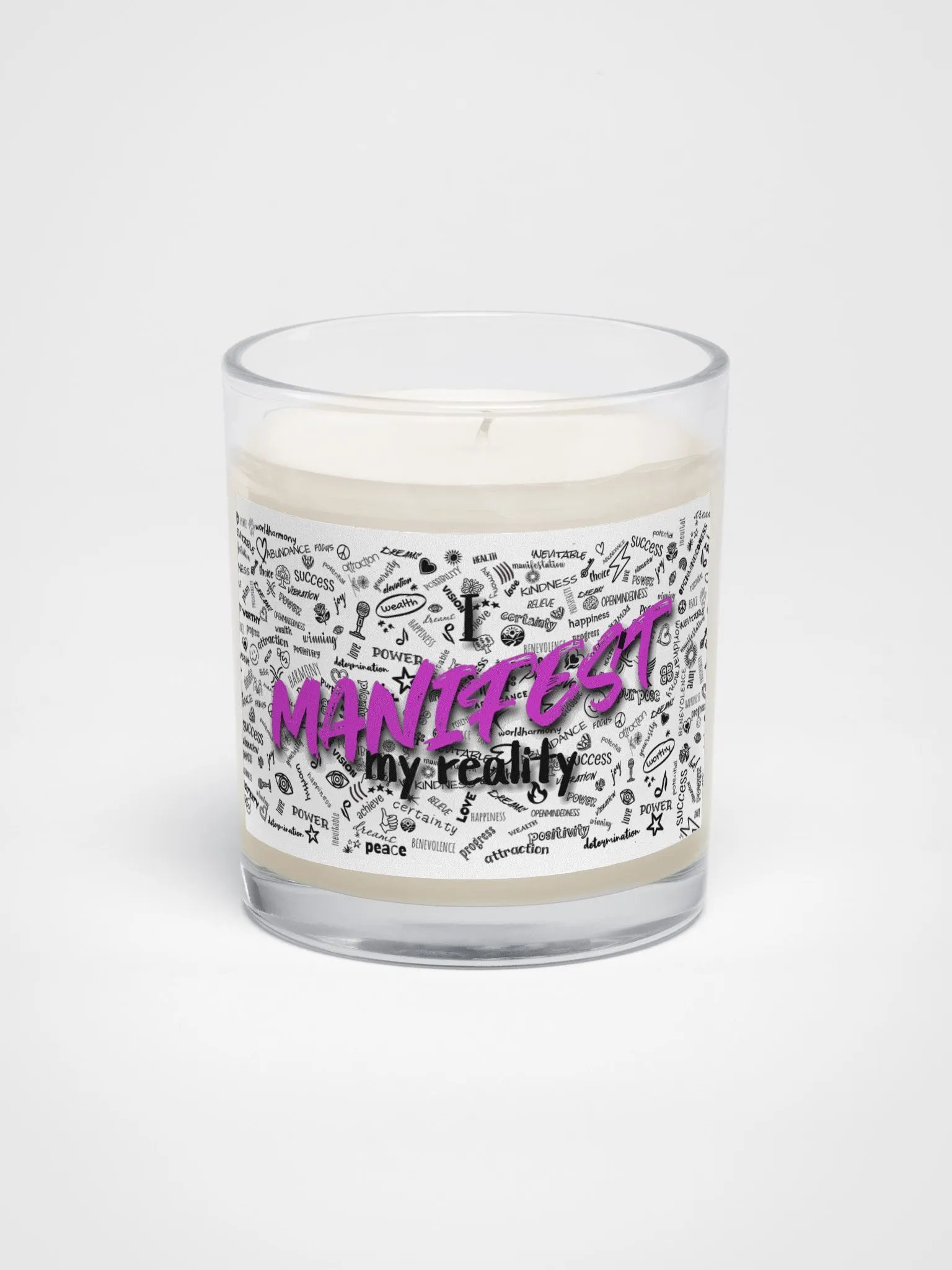 Manifestation Candle, Soy wax, Purple product image (1)