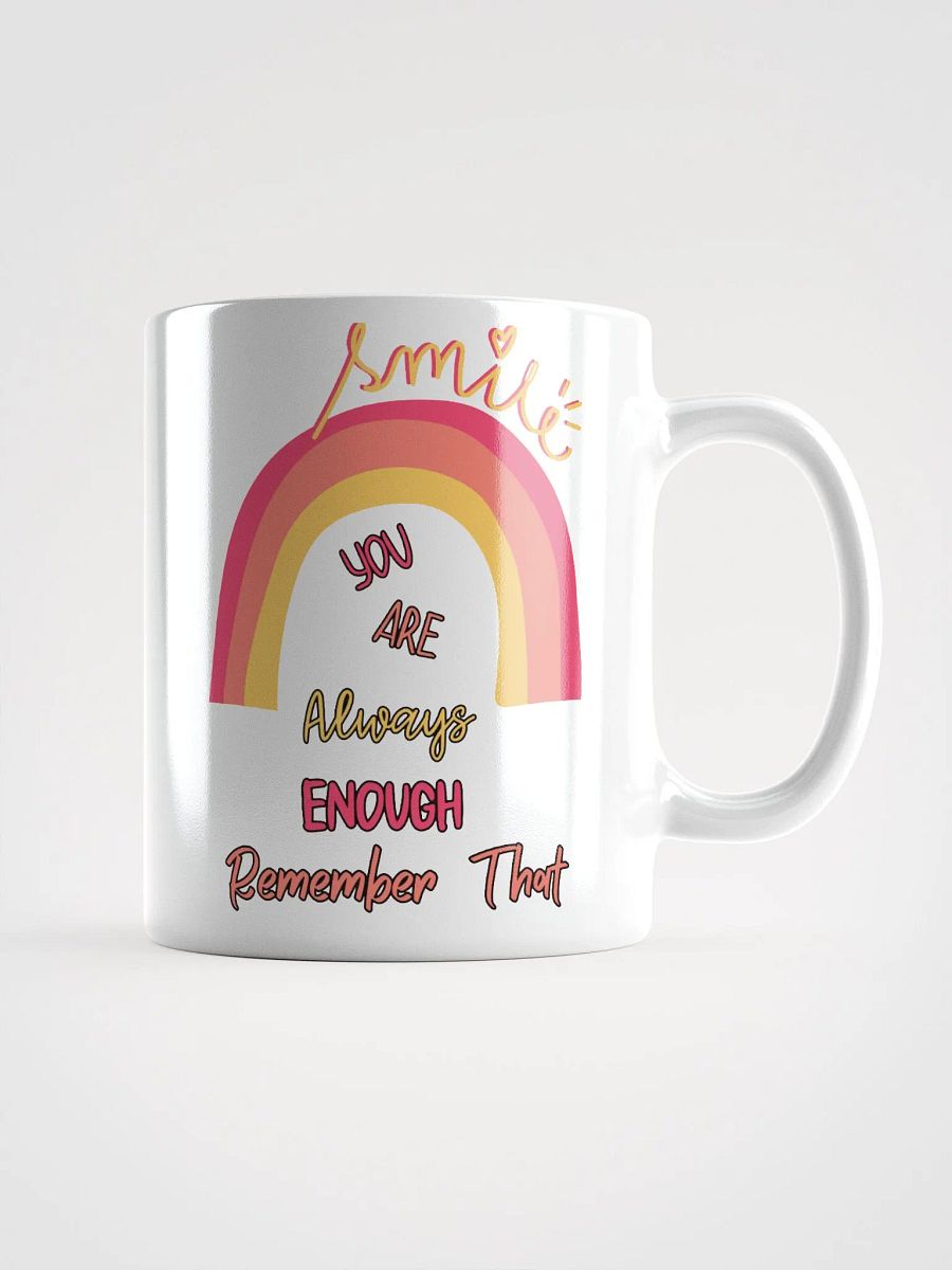 Rainbow Smile Motivational Mug product image (1)