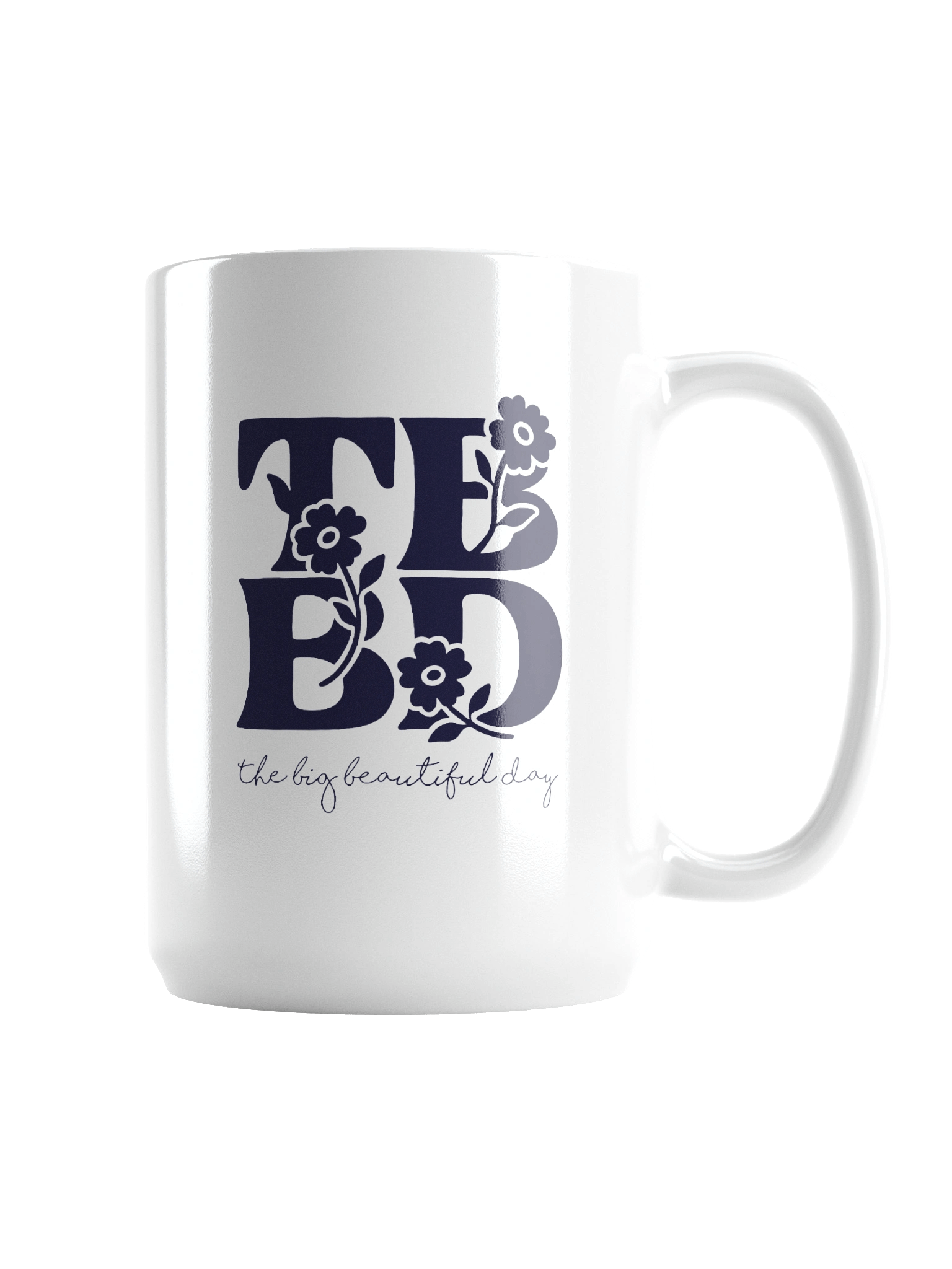 The Big Beautiful Day Floral Mug product image (2)