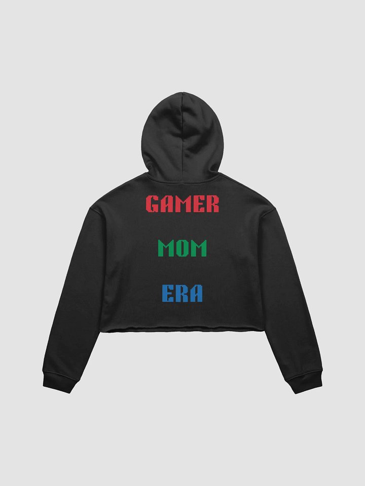 Retro Cropped Hoodie Buddyred/Gamer Mom Era product image (2)