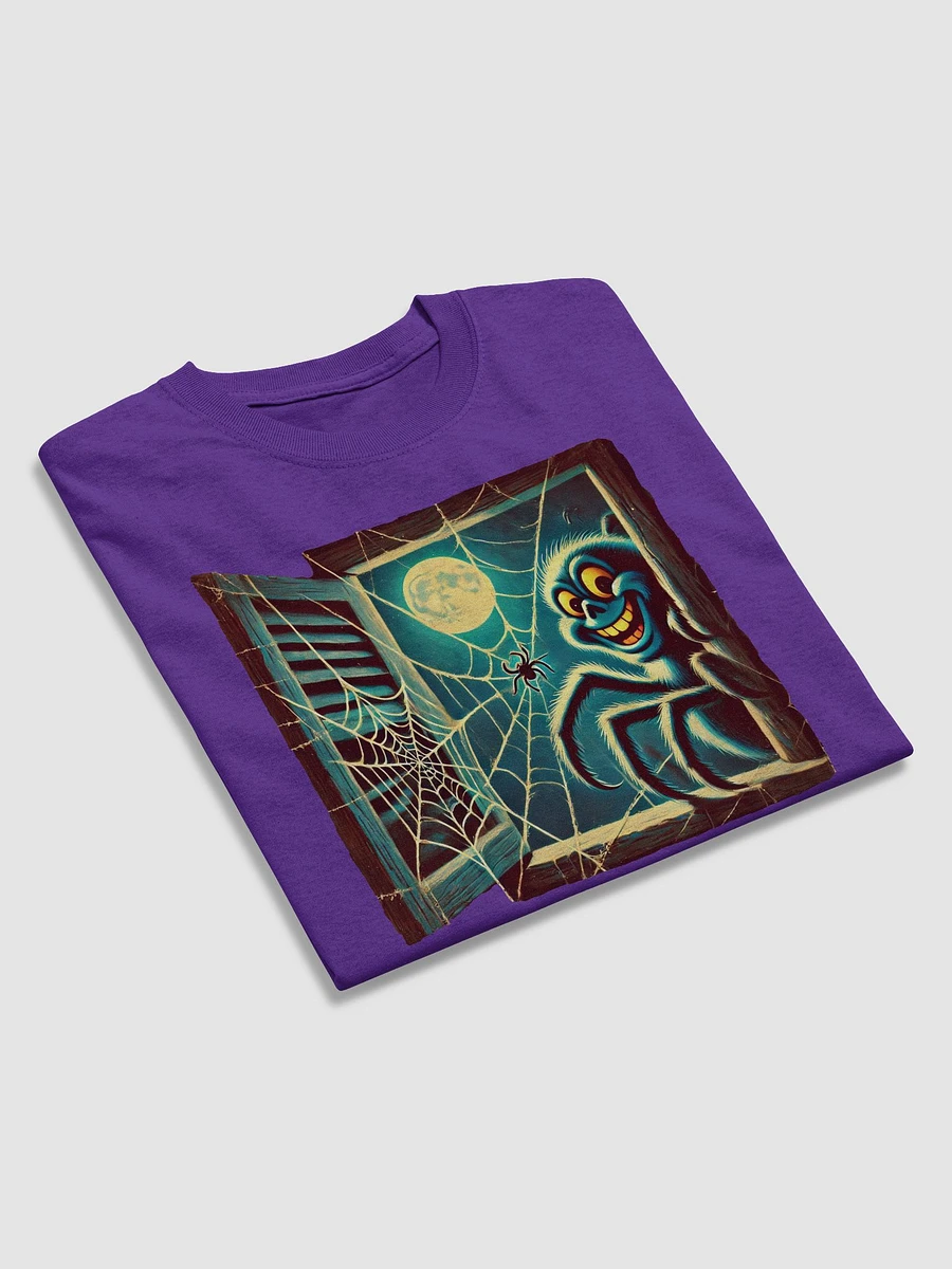 Giant Spider in Window Adult Unisex T-Shirt product image (25)