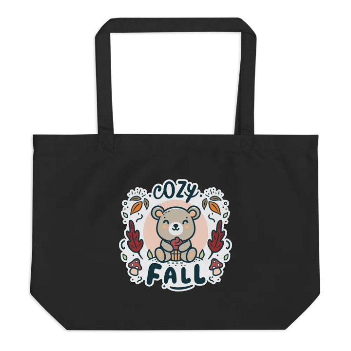 *Limited Time* Cozy Fall Tote (Dark) product image (1)