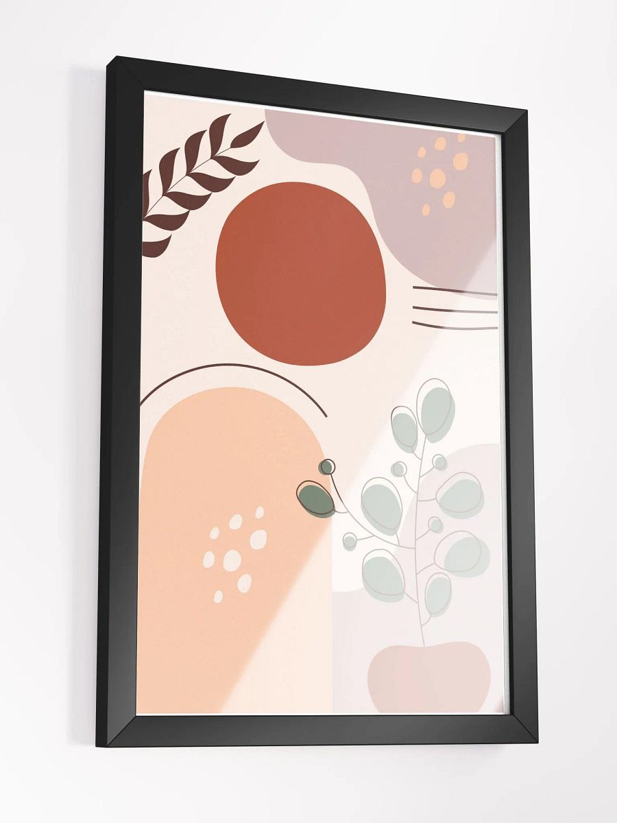 Abstract Aura Matte Framed Poster product image (17)