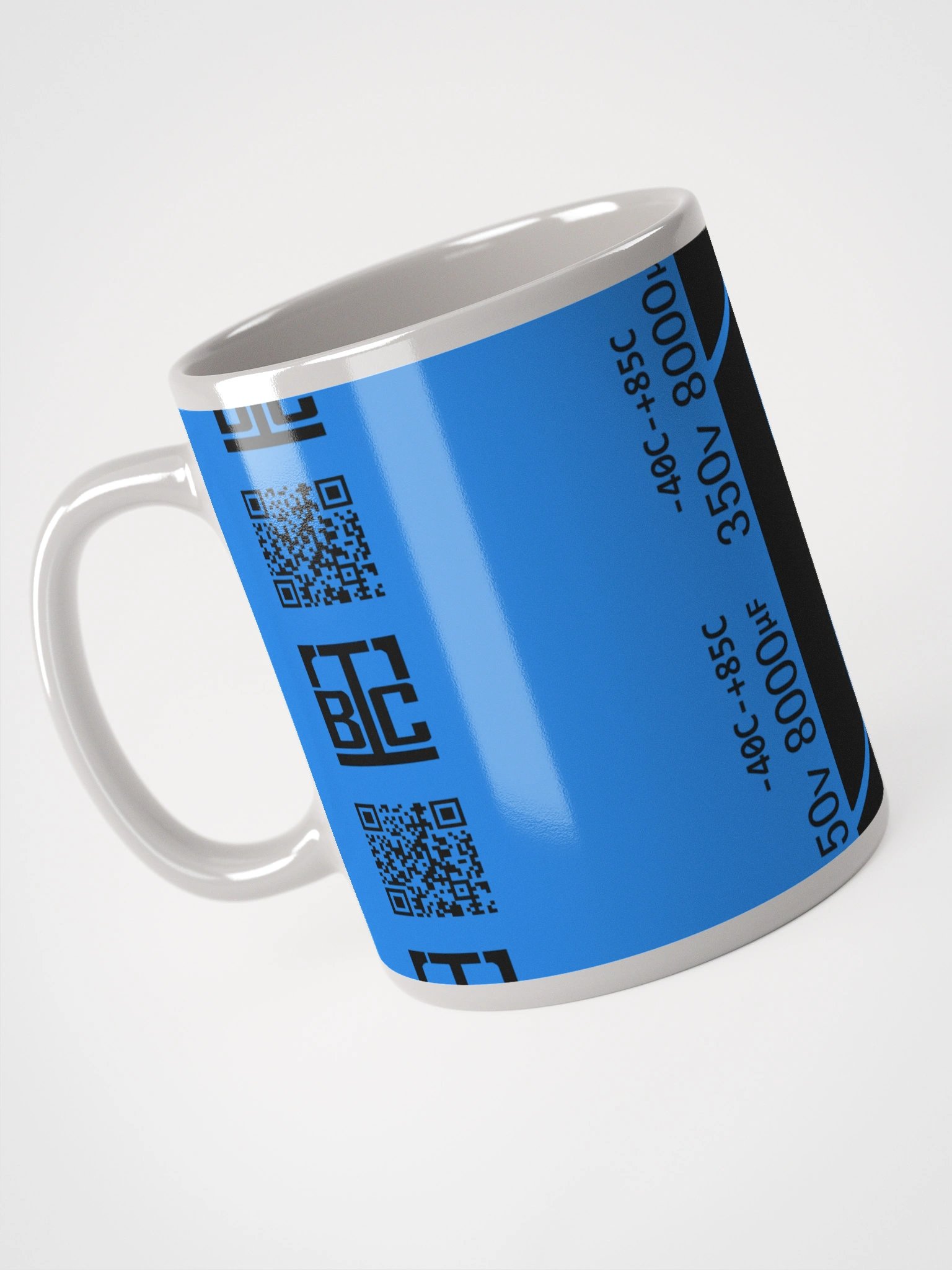 Capacitor Glossy Mug - BLUE product image (4)