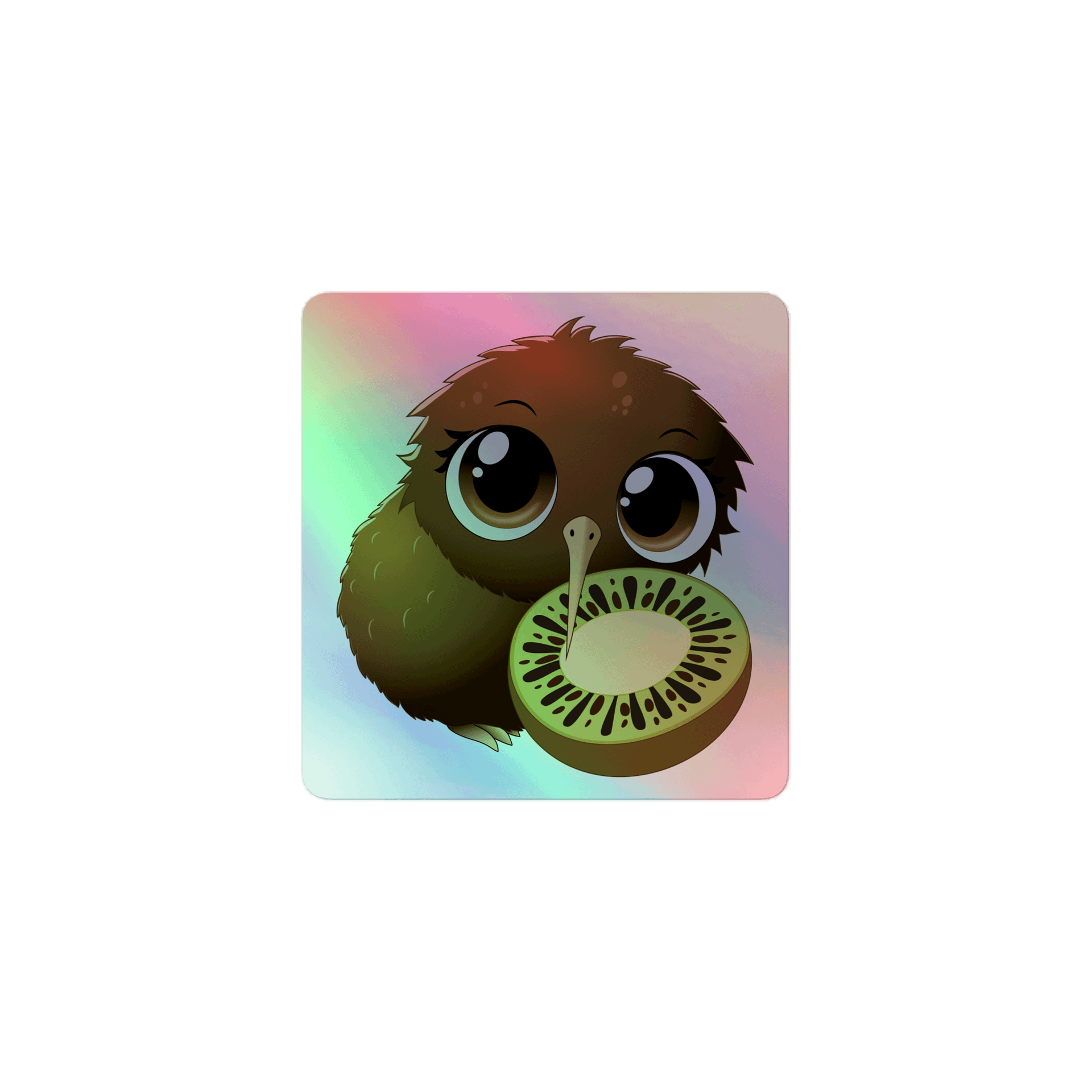 Whistling Kiwi Mascot Sticker product image (1)