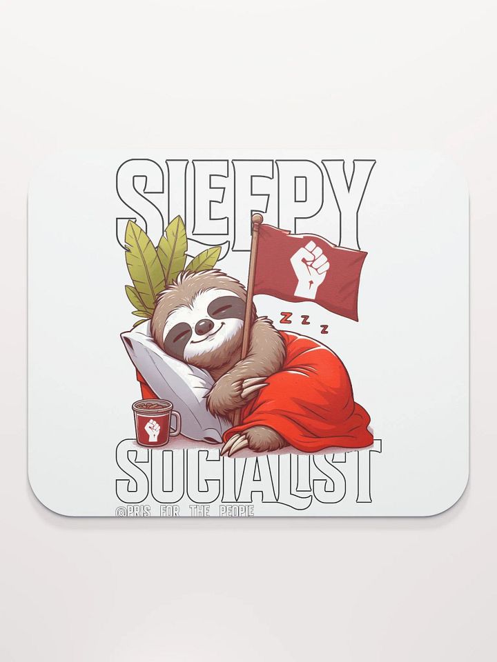 Pris - Sleepy Socialist Mousepad product image (2)