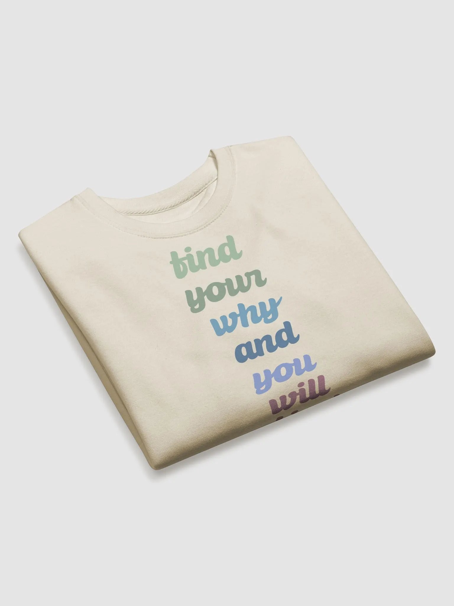 Find Your Why Premium Cotton Sweatshirt product image (7)