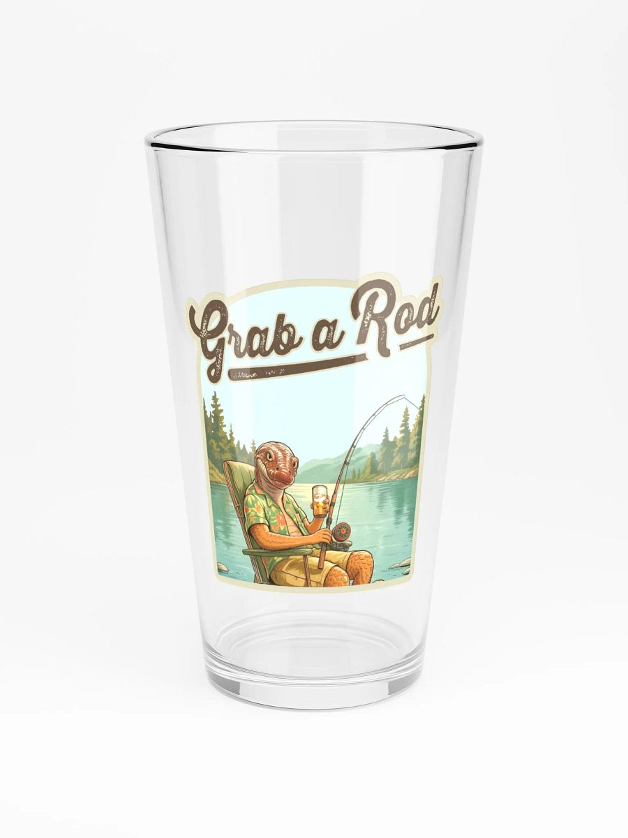 Grab a Rod Pint Glass product image (3)