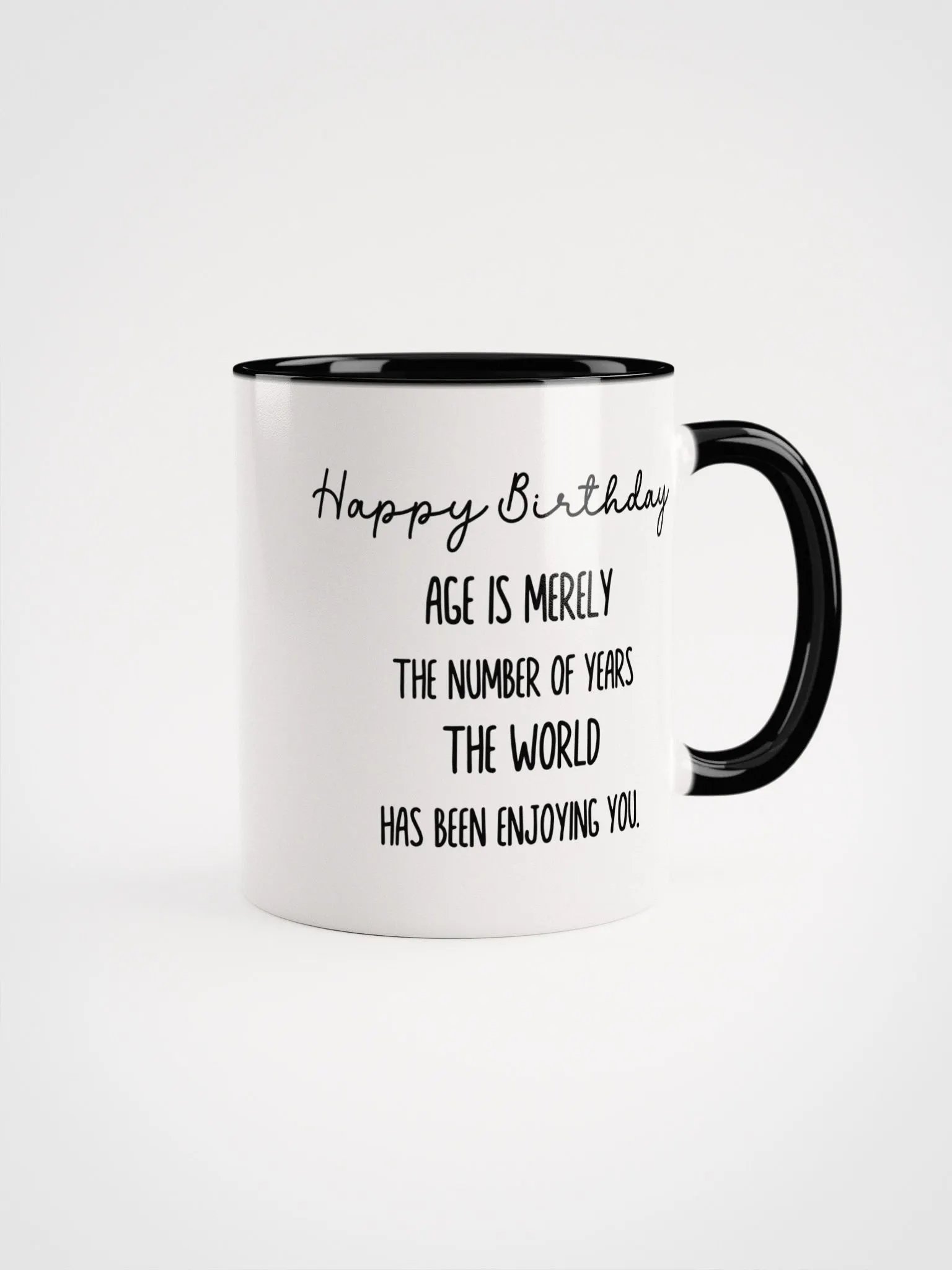 Two Tone Birth Flower Mug JUNE – Personalized Gift product image (2)