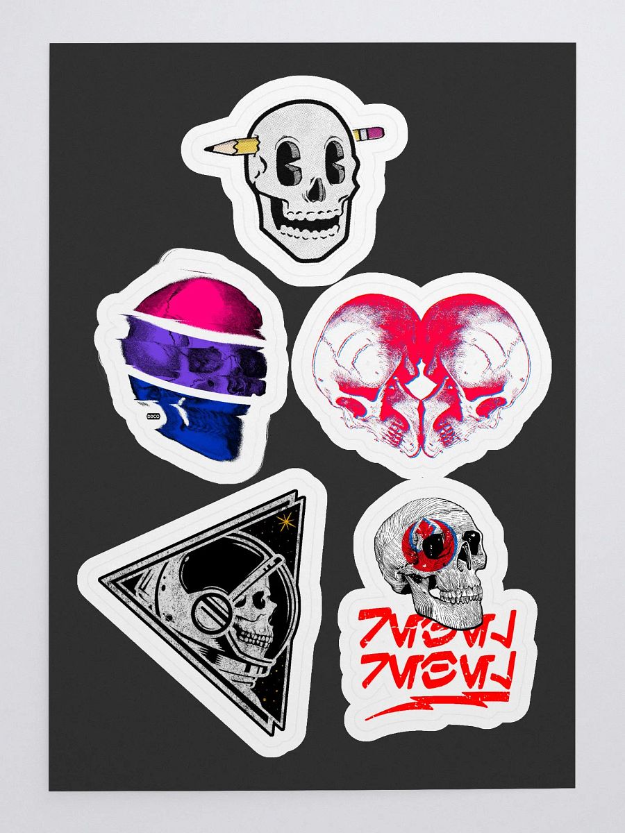 DDCO Skulls Sticker Sheet product image (3)