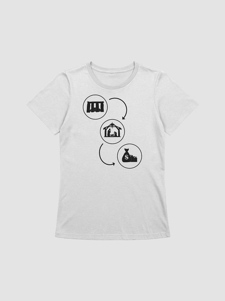 The Evolution of Christmas - Bella+Canvas Women's Supersoft Relaxed-fit T-Shirt product image (1)