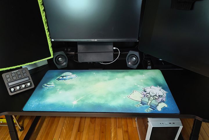 Sleepy Rhaps in Space Desk Mat product image (2)