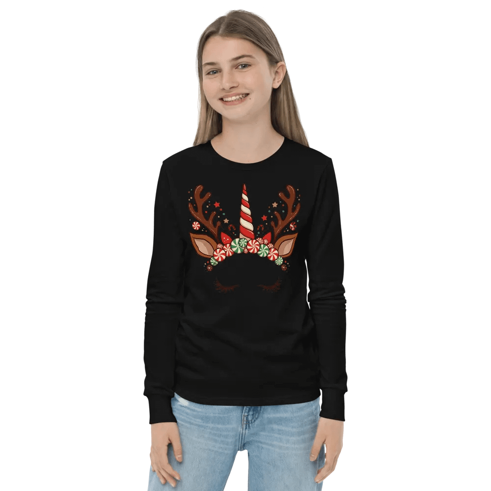 Candyland Antler Unicorn Black product image (2)