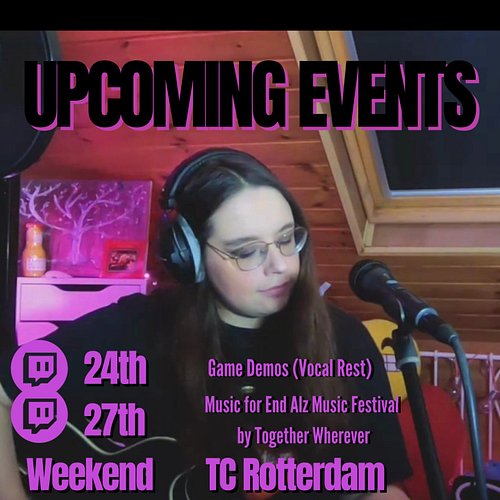 Been feeling a bit under the weather for the last week, so as I'm still letting my voice recover I'm under strict vocal rest ...