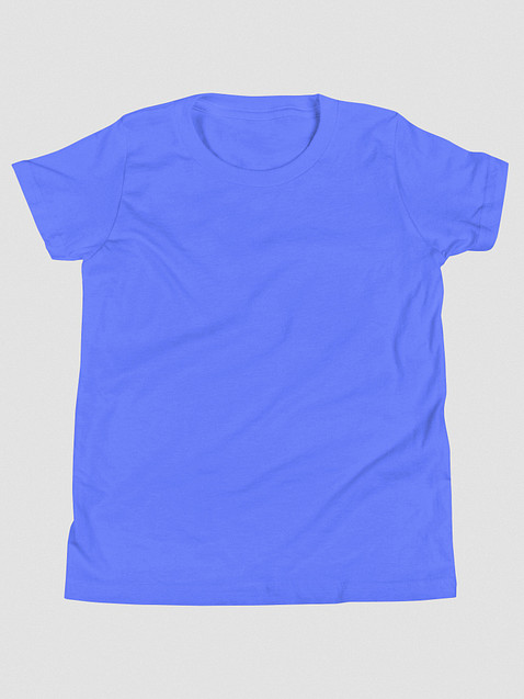 Photo showing Bella+Canvas Youth Short Sleeve T-Shirt