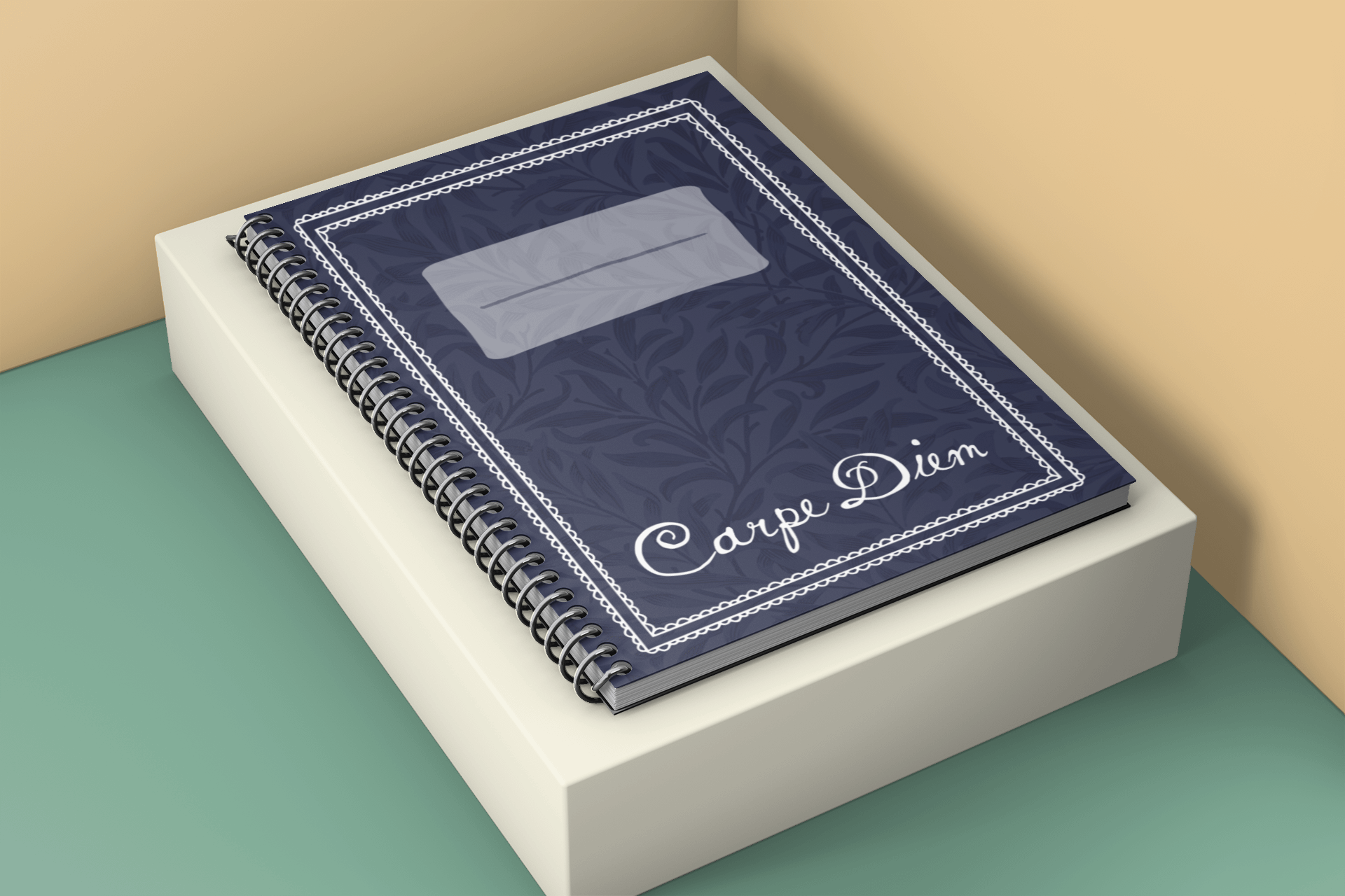 Carpe Diem Notebook Blue product image (2)