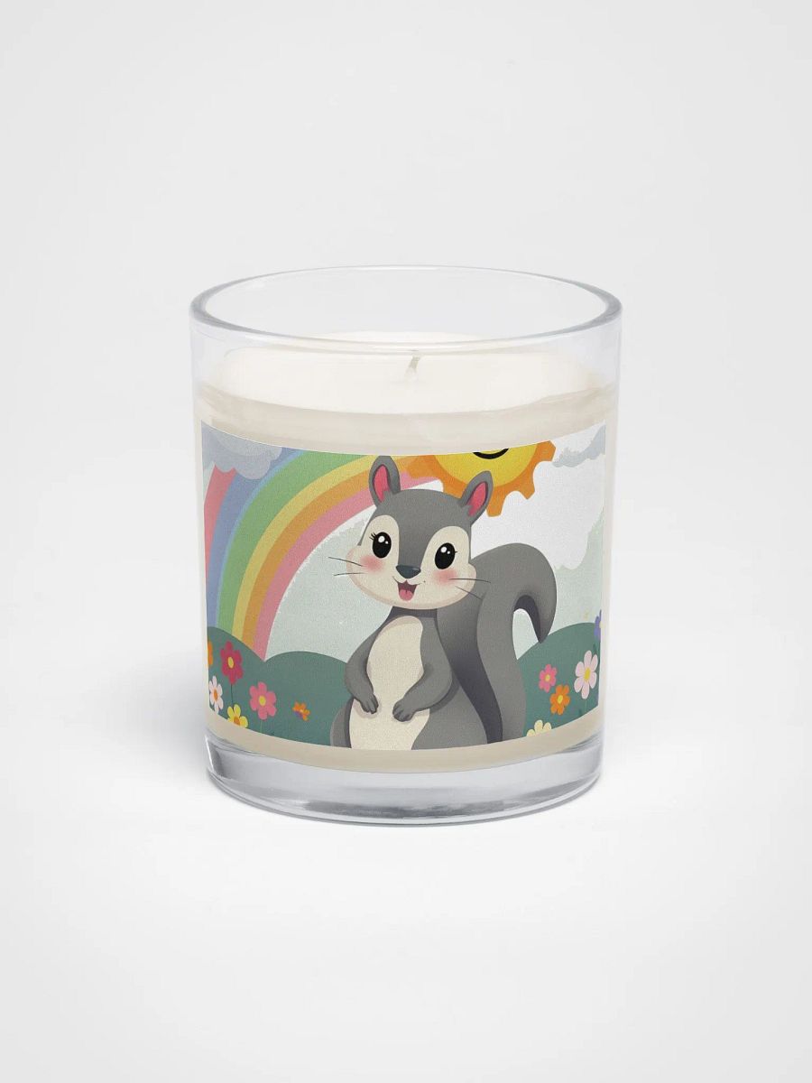 Rainbow Squirrel Soy Wax Candle product image (1)