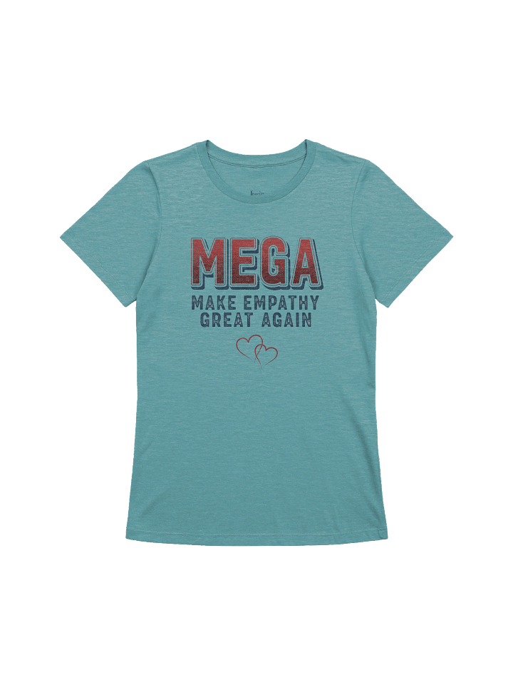 MEGA, women's relaxed-fit, cotton t-shirt product image (1)