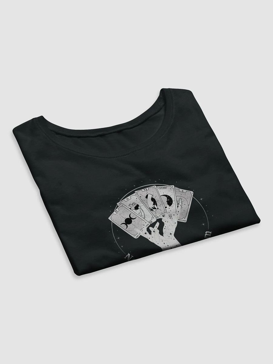 Nobody Tell My Mom Cropped Tee (White Design) product image (13)