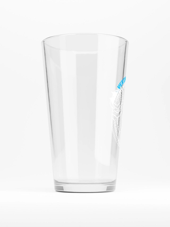 Vertigo Radio Live Pint Glass: Blue Pixel Edition product image (2)
