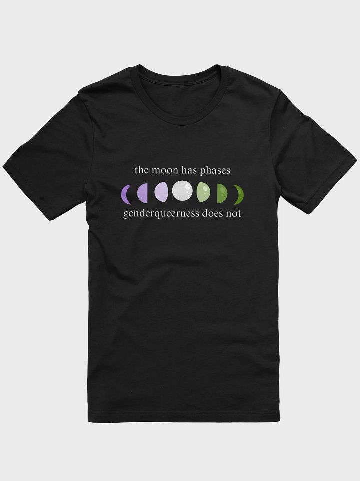 genderqueer moons t-shirt product image (1)