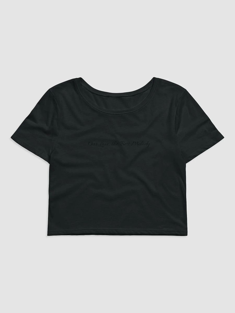 Women Eclipse Black Crop Tee product image (2)