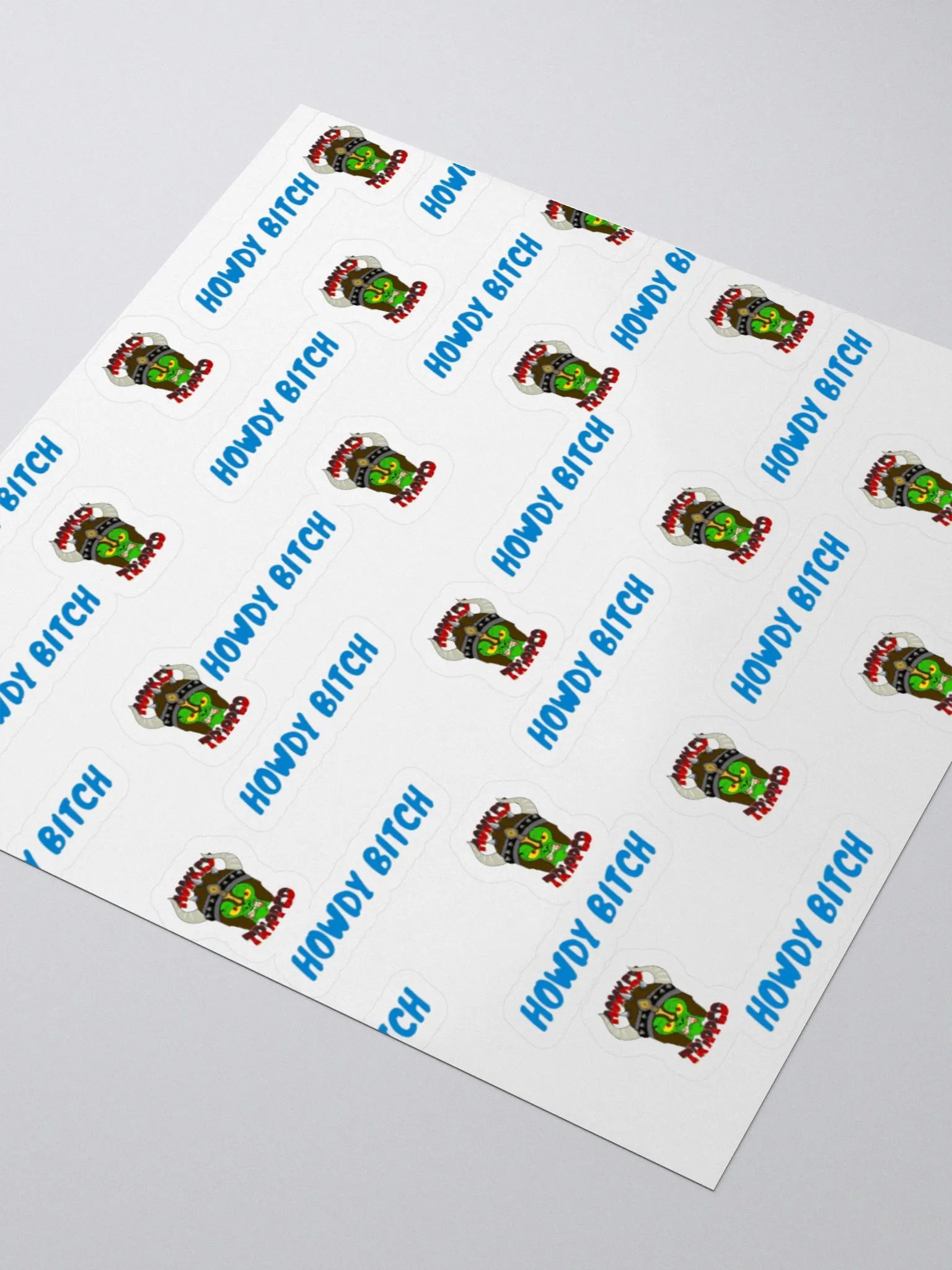 howdy bitch sticker product image (3)