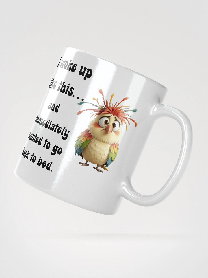 Flustered Featherball – Colorful Cartoon Bird product image (2)