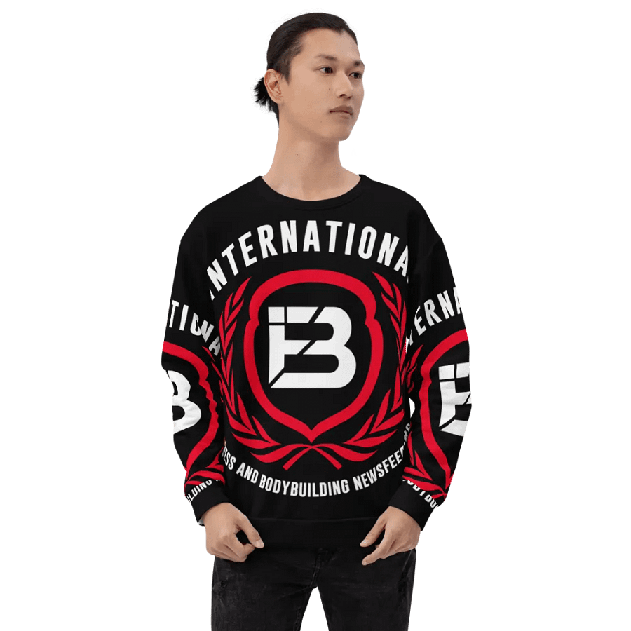 IFBNewsfeed.Org's All-Over Print Recycled Unisex Sweatshirt product image (5)