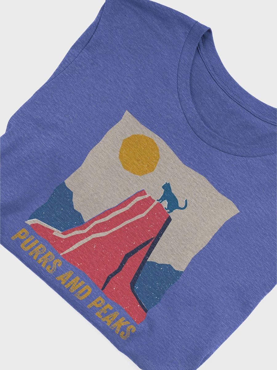 Purrs and Peaks - Climbing T-shirt product image (3)