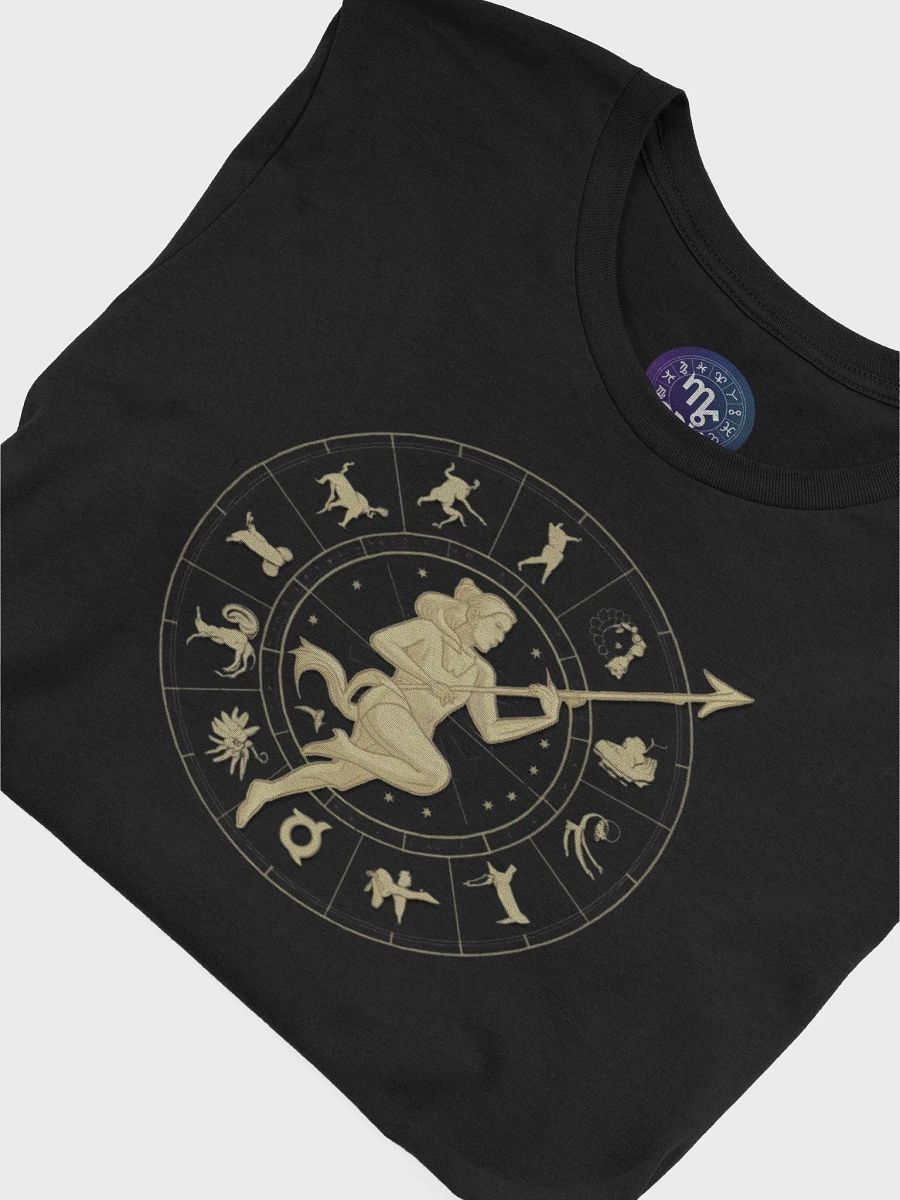 Sagittarius Zodiac Unisex Supersoft T-Shirt with Celestial Archer Design product image (7)
