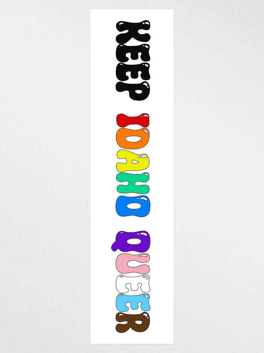 "KEEP IDAHO QUEER" bumper sticker product image (3)
