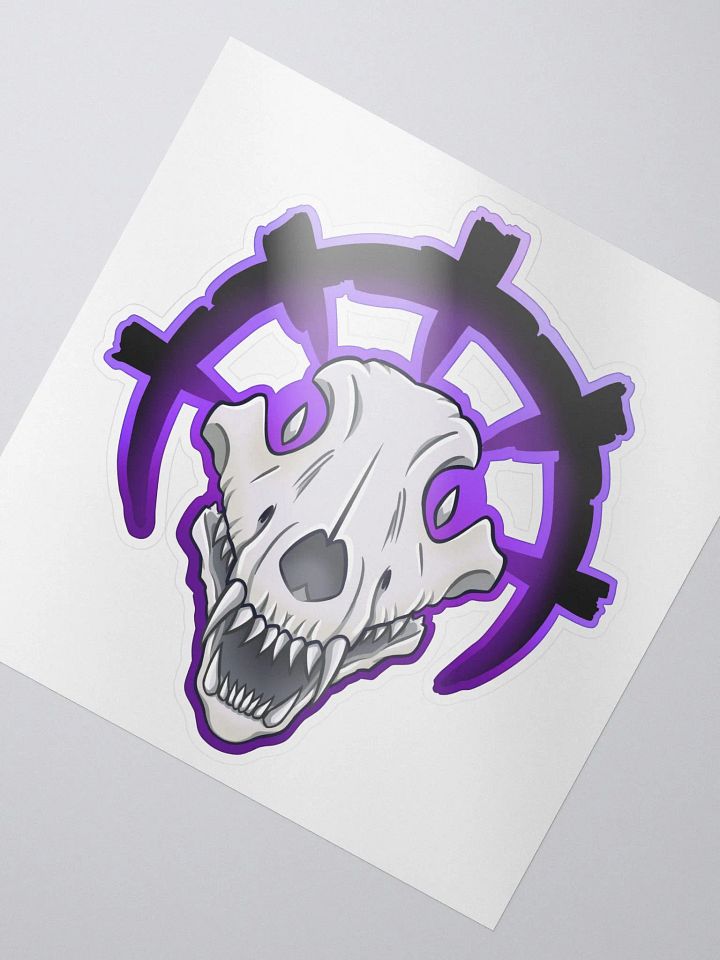 Wolf Skull Sticker product image (2)