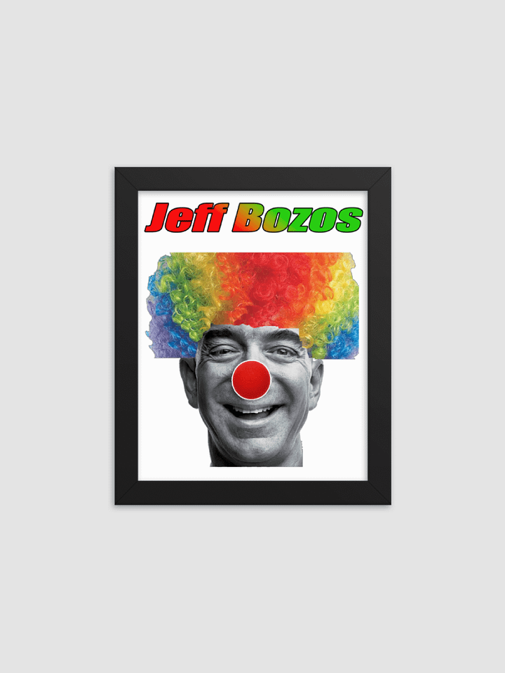 Jeff Bozos Framed Poster product image (1)