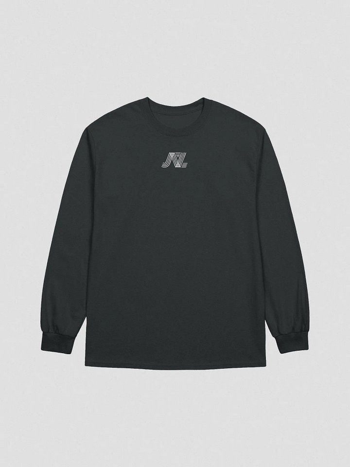 JAZ BLACK OR GREY UNISEX LONG SLEEVE T-SHIRT product image (2)