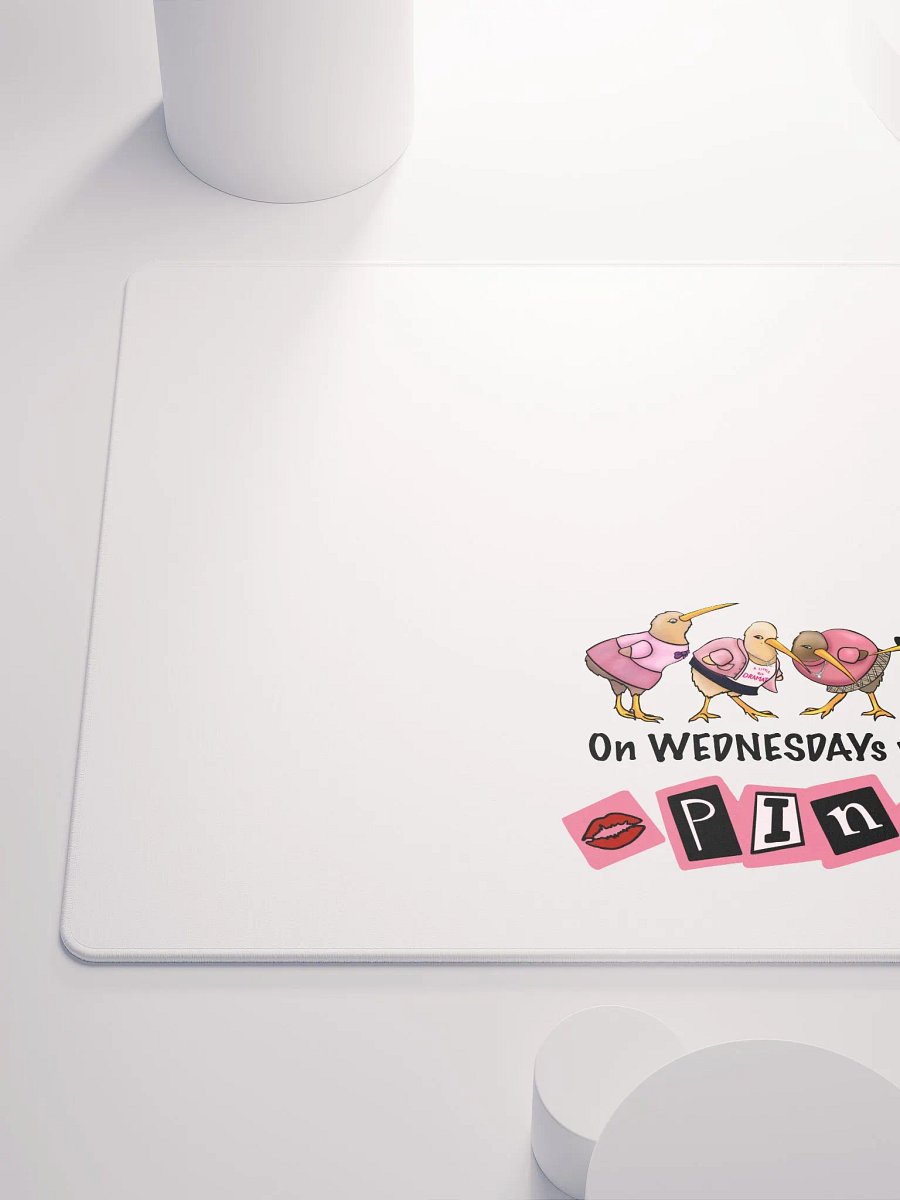 On Wednesdays we wear PINK Mouse Pad product image (6)