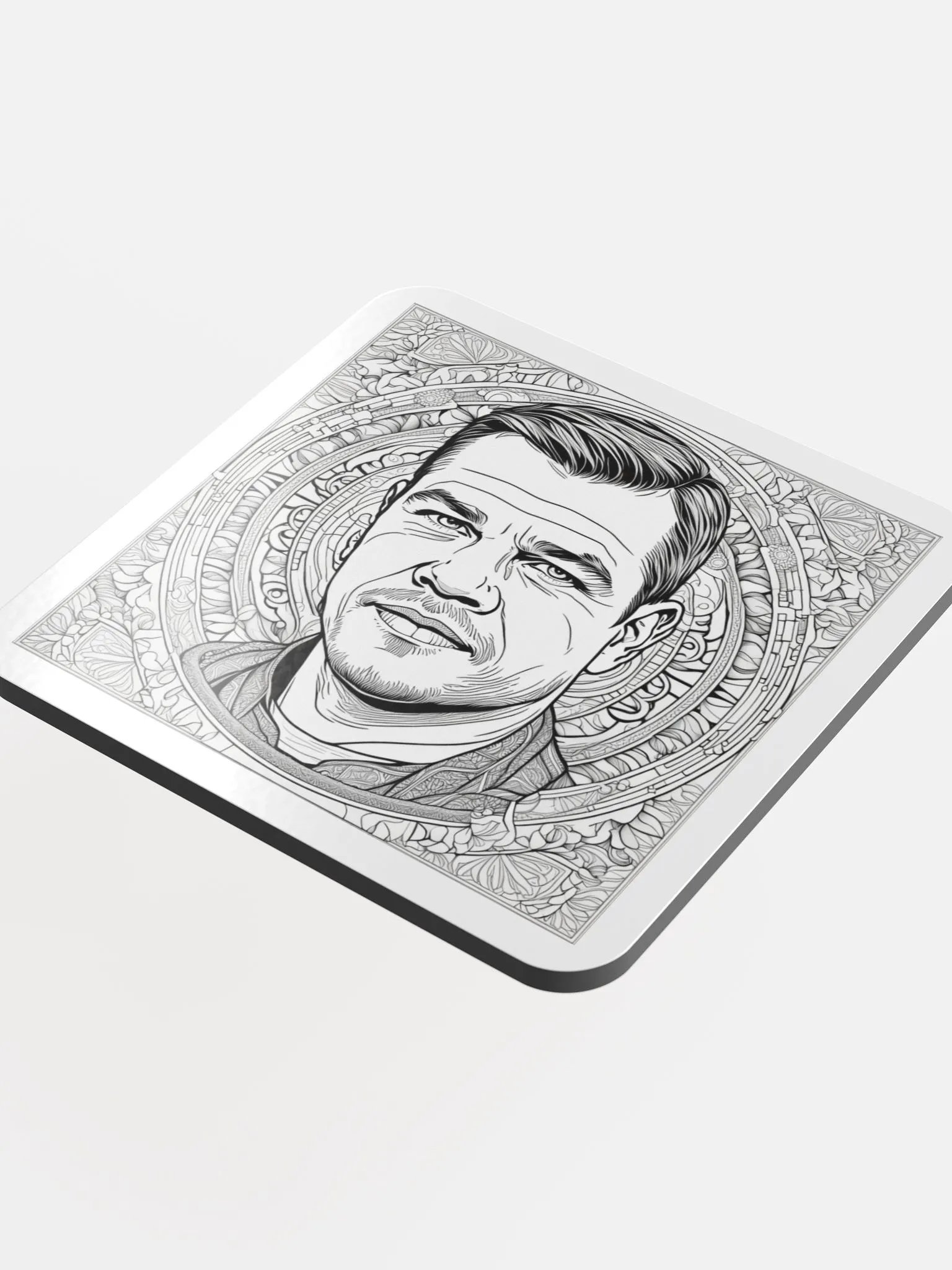 Eco Chic: Illustrated Cork Coaster product image (4)