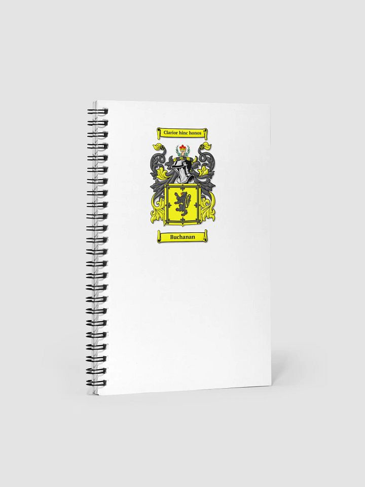 Buchanan Family Crest - Notebook product image (1)