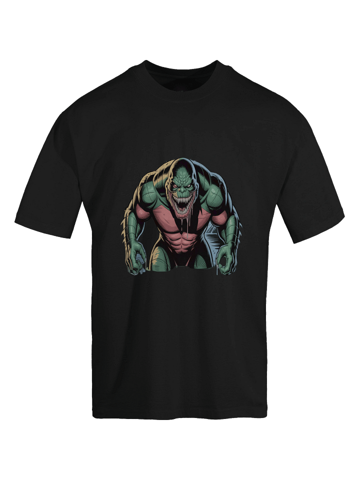 Killer Croc Savage Snarl Oversized Faded T-Shirt product image (1)