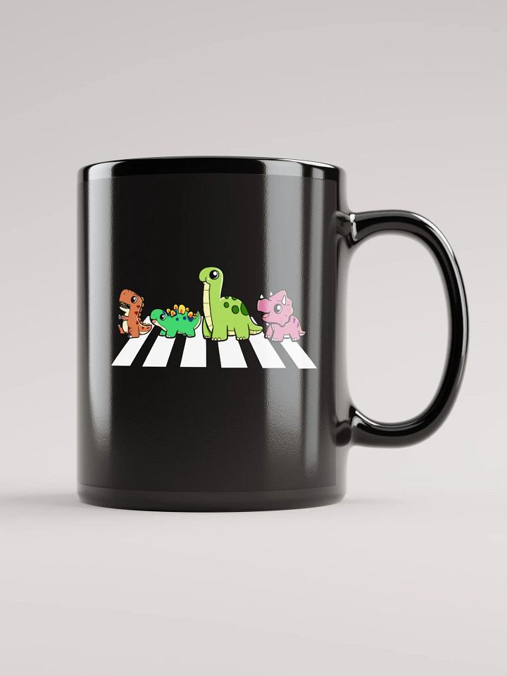 Cute Baby dinosaurs crossing Abbey Road product image (1)