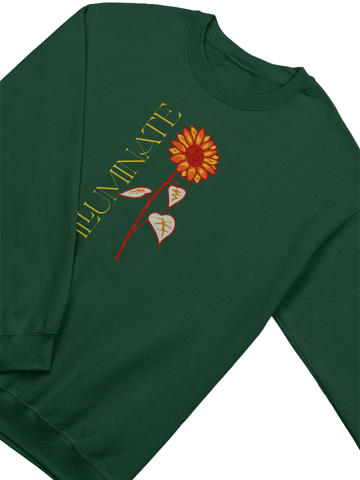 Illuminate Sunflower Crewneck Sweatshirt product image (2)