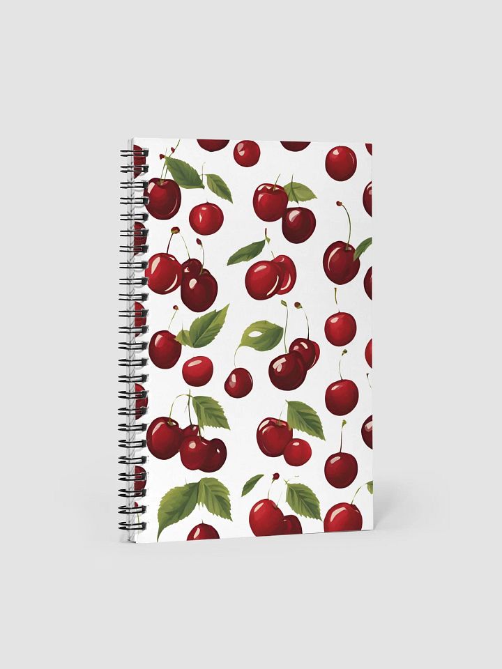 Cherry Blooms Fruit Design Spiral Notebook product image (1)