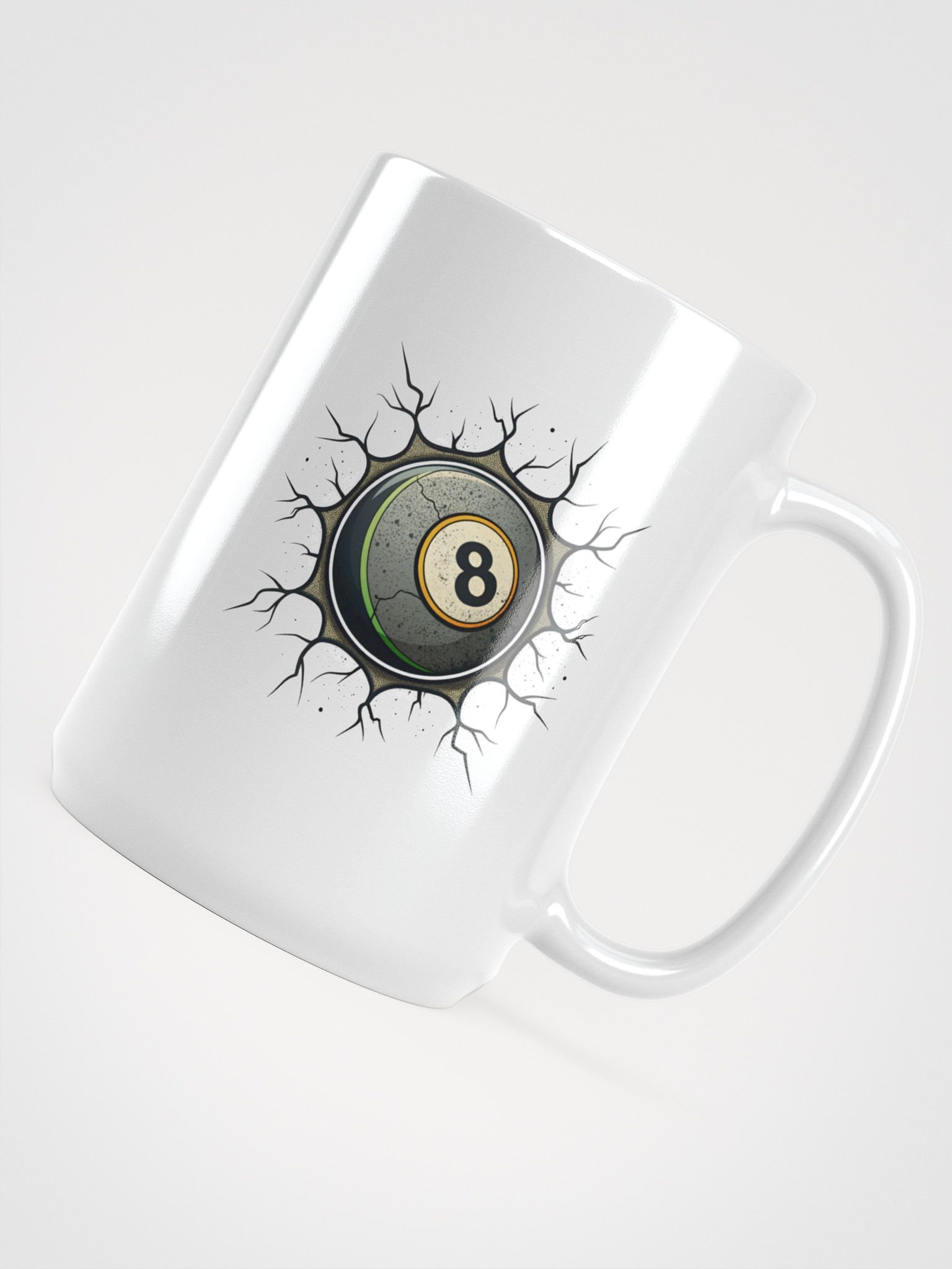 Cracked 8-Ball Web Mug product image (5)