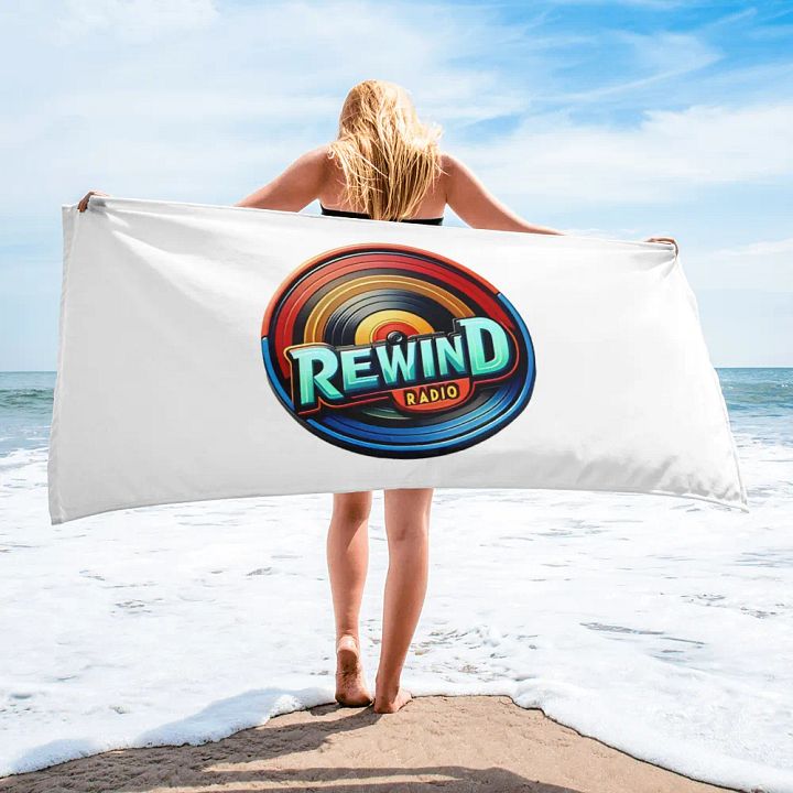 Vintage Radio Logo Sublimated Towel product image (1)